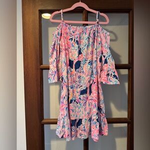 Lily Pulitzer Girls Jaci Off the Shoulder Dress